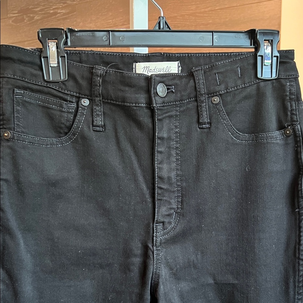 Madewell Black Ankle Jeans